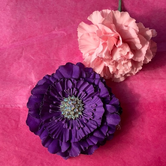 💐TIEKS PURPLE FLOWER 💐 - Picture 2 of 16